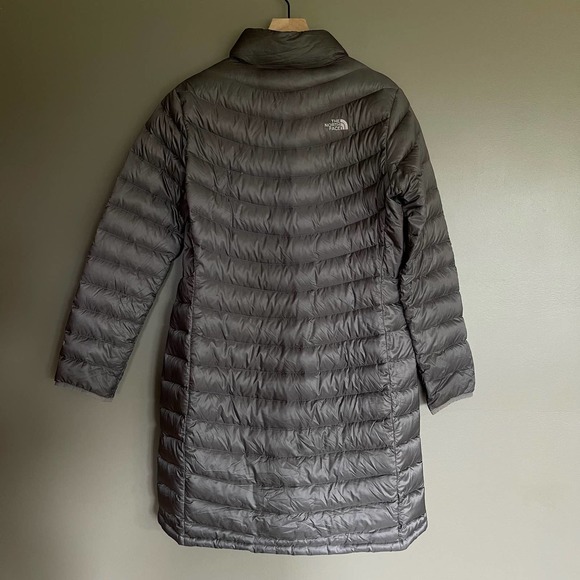 The North Face Puffer Coat Grey Size XL 700 Fill Parka Warm Comfortable Classic - Picture 12 of 16